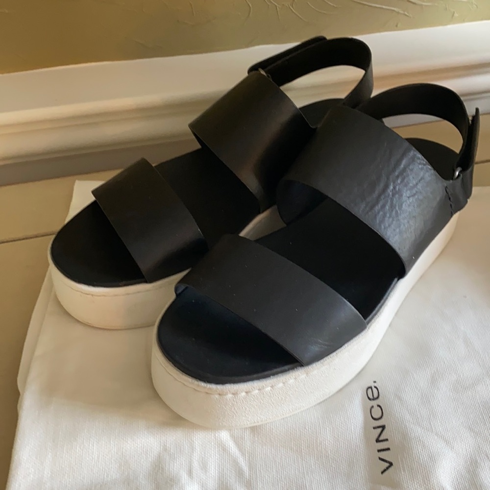 Vince Platform 2” Sandal, comes with dust bag